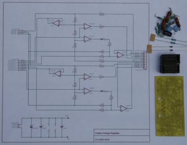 Positive Regulator PCB Picture